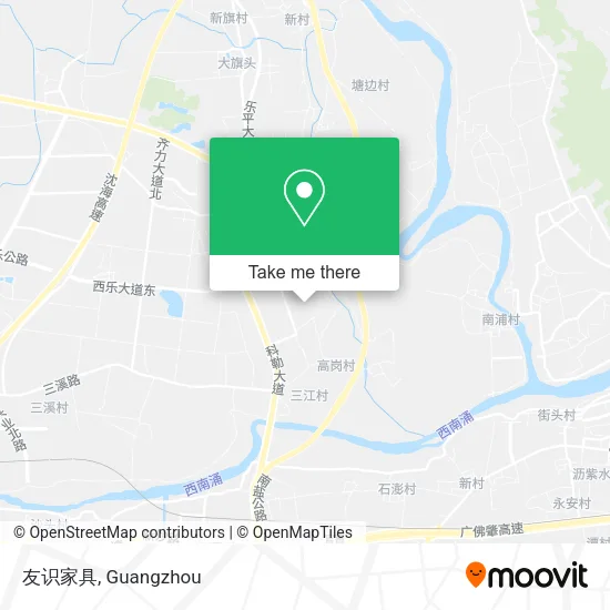 友识家具 map