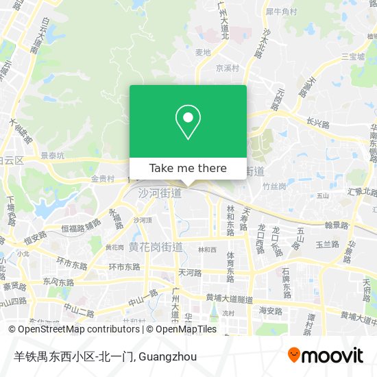 羊铁禺东西小区-北一门 map