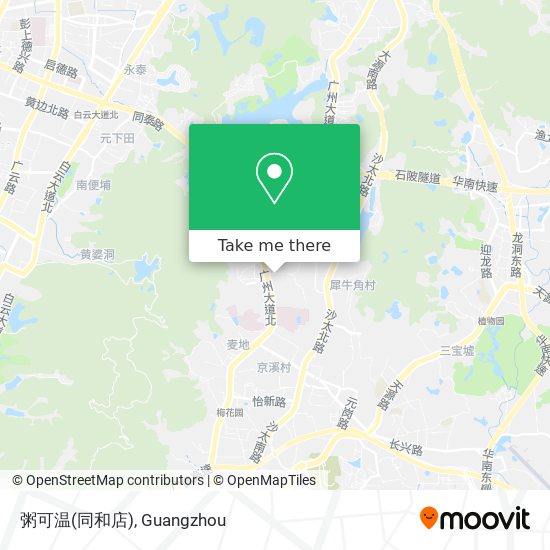 粥可温(同和店) map