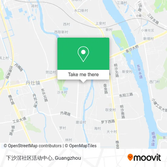 下沙滘社区活动中心 map