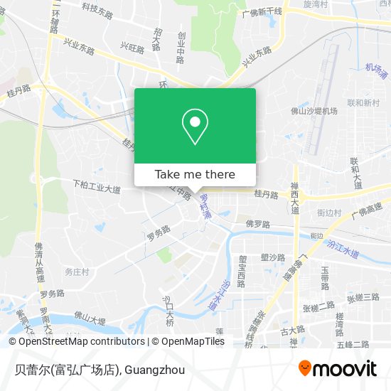 贝蕾尔(富弘广场店) map