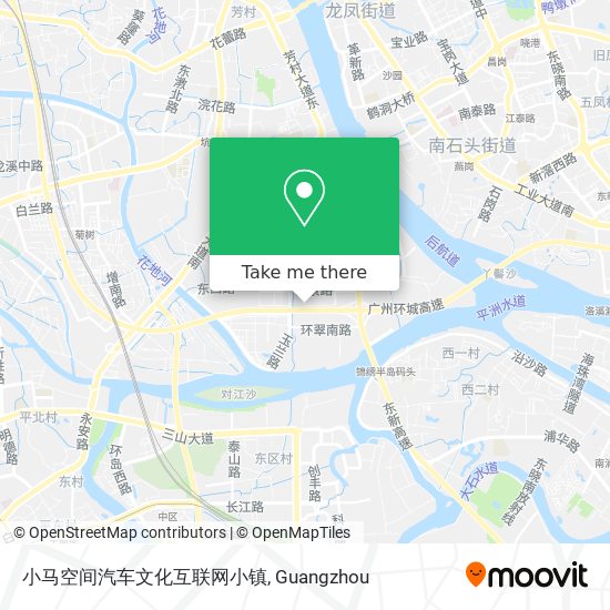 小马空间汽车文化互联网小镇 map
