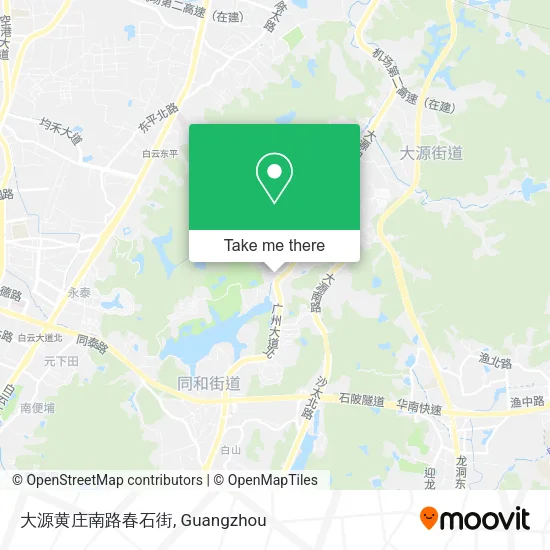 大源黄庄南路春石街 map