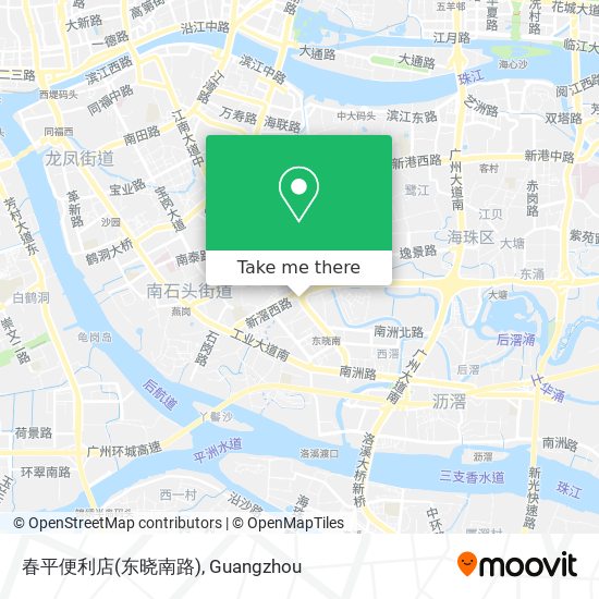 春平便利店(东晓南路) map