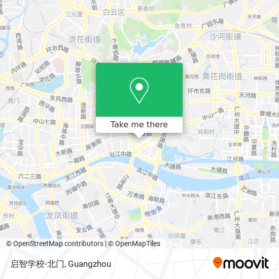 启智学校-北门 map