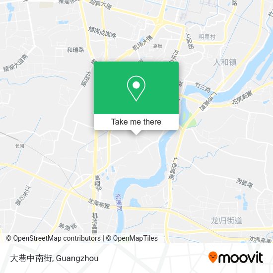 大巷中南街 map