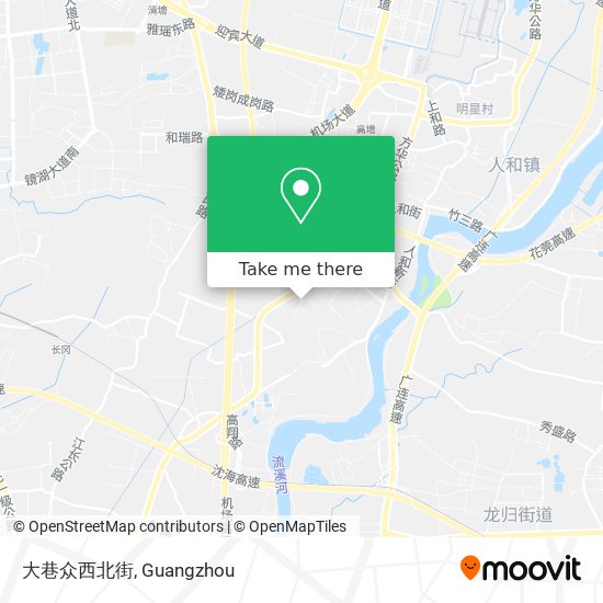 大巷众西北街 map