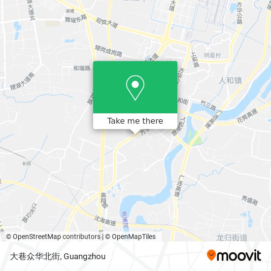 大巷众华北街 map