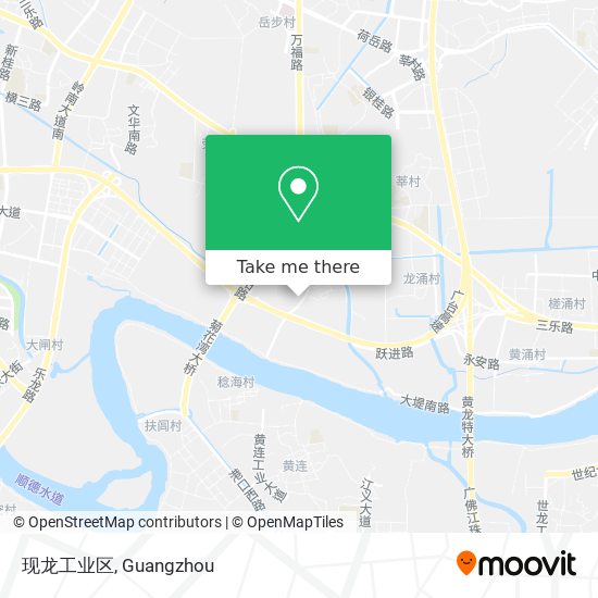 现龙工业区 map