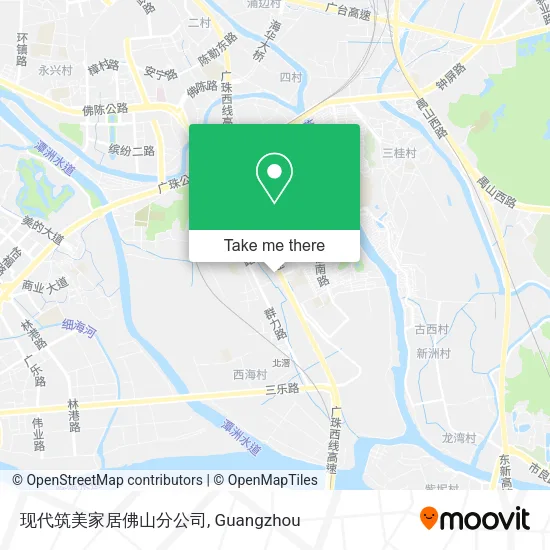 现代筑美家居佛山分公司 map