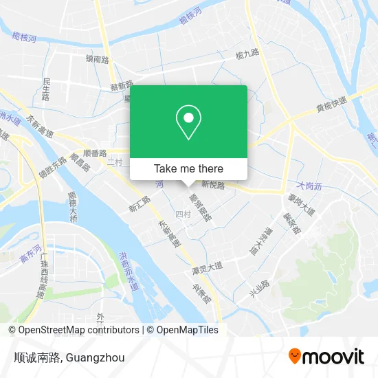 顺诚南路 map