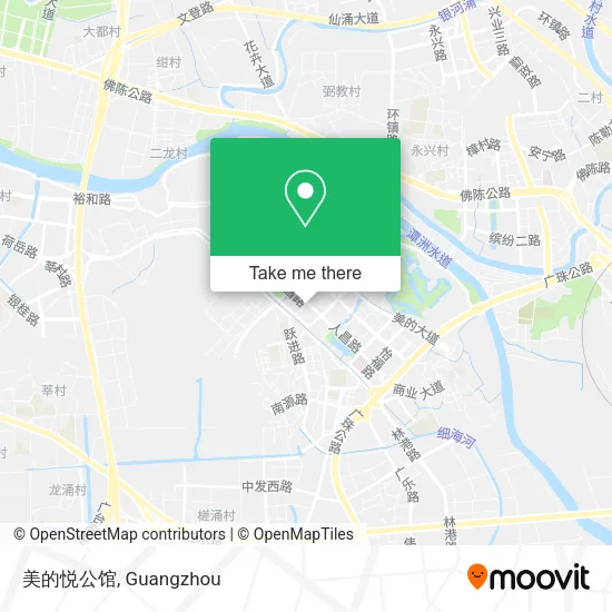 美的悦公馆 map