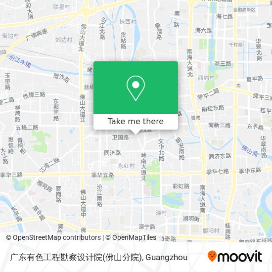 广东有色工程勘察设计院(佛山分院) map