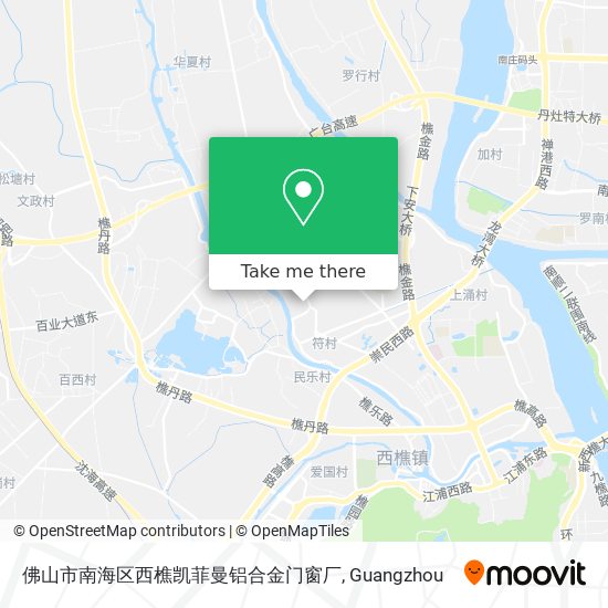 佛山市南海区西樵凯菲曼铝合金门窗厂 map