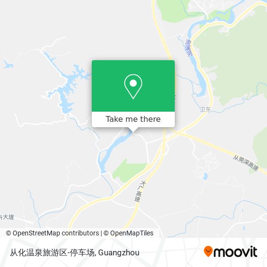 从化温泉旅游区-停车场 map