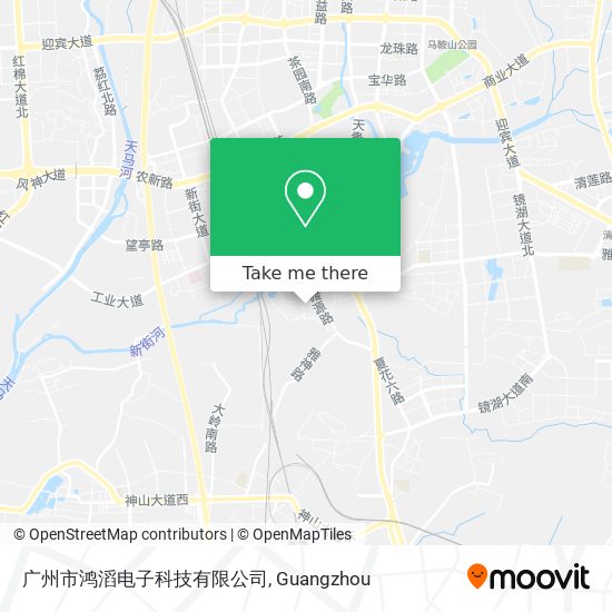 广州市鸿滔电子科技有限公司 map