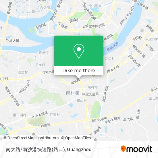 南大路/南沙港快速路(路口) map