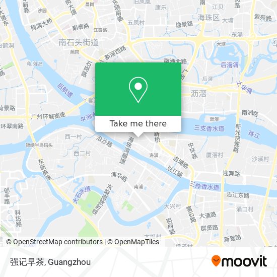 强记早茶 map