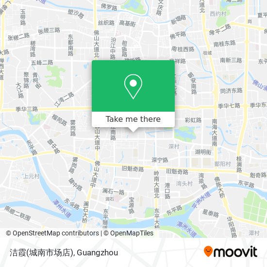 洁霞(城南市场店) map