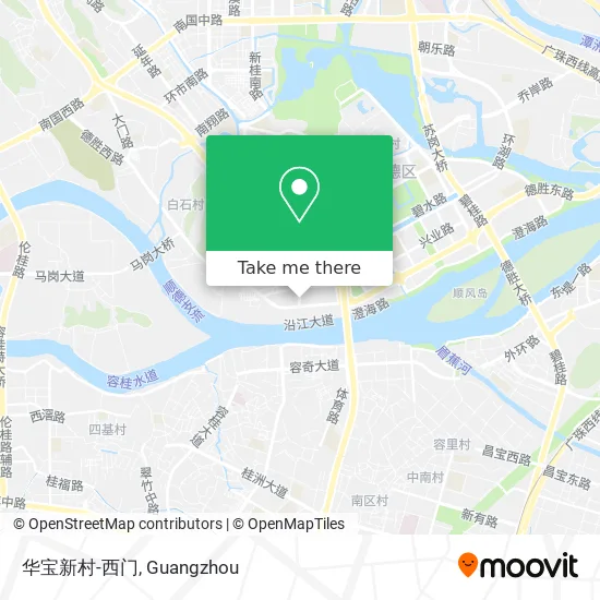 华宝新村-西门 map