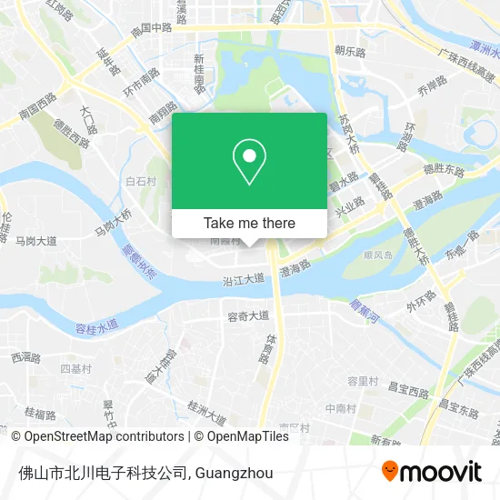 佛山市北川电子科技公司 map