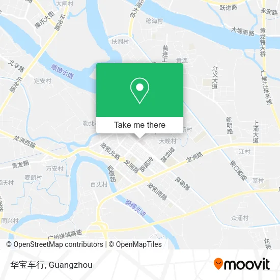华宝车行 map