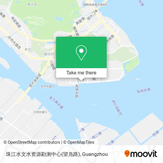 珠江水文水资源勘测中心(望凫路) map