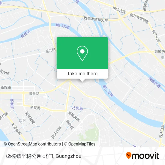 橄榄镇平稳公园-北门 map