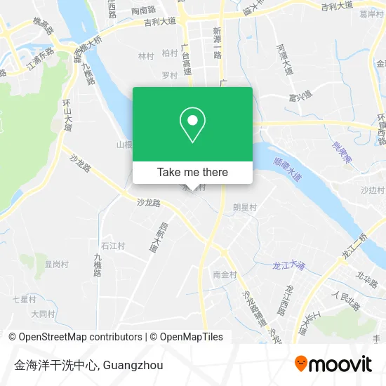 金海洋干洗中心 map