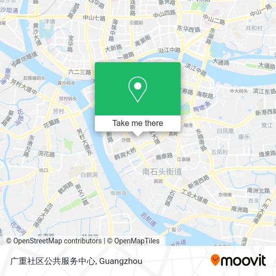 广重社区公共服务中心 map