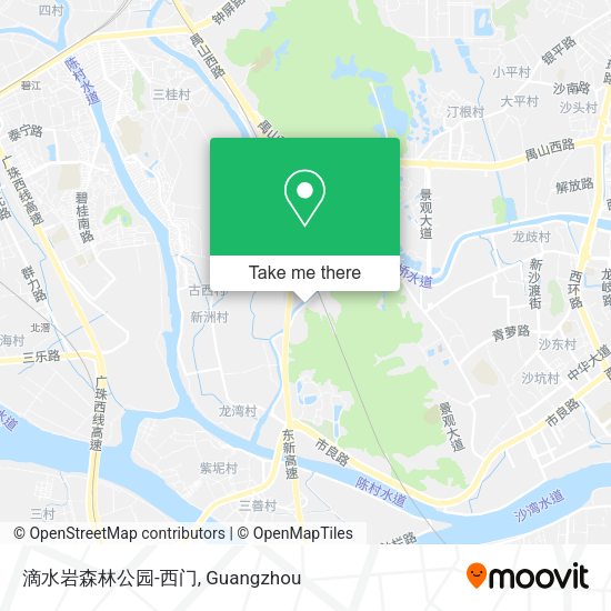 滴水岩森林公园-西门 map