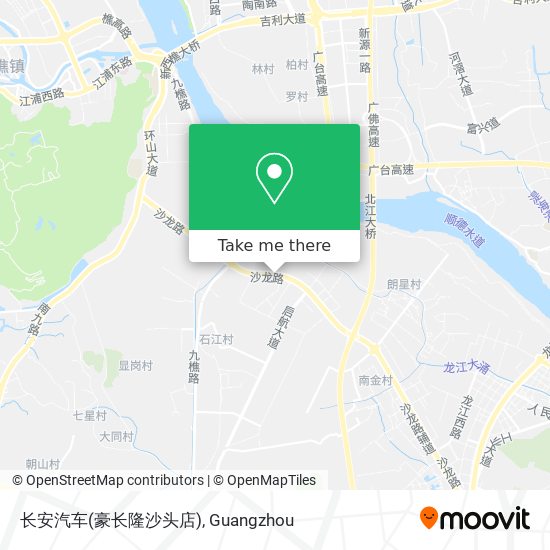 长安汽车(豪长隆沙头店) map