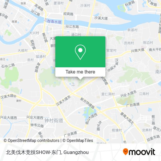 北美伐木竞技SHOW-东门 map
