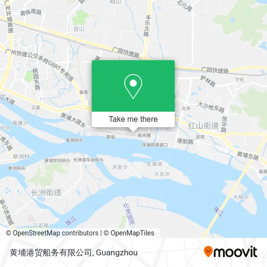 黄埔港贸船务有限公司 map