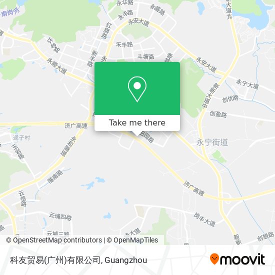 科友贸易(广州)有限公司 map