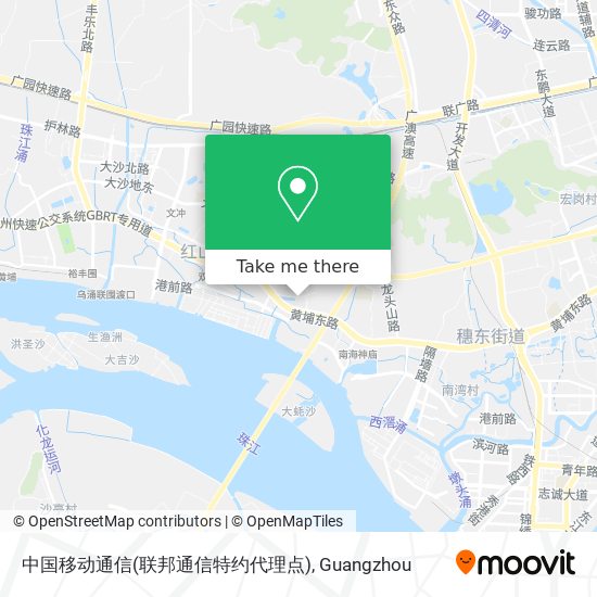 中国移动通信(联邦通信特约代理点) map