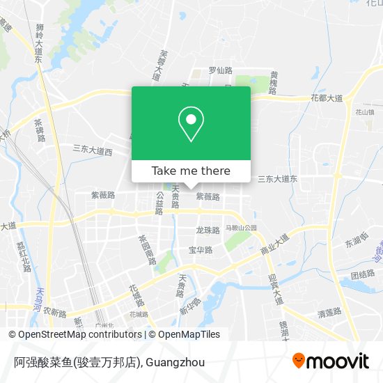 阿强酸菜鱼(骏壹万邦店) map