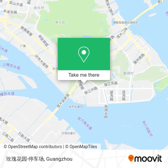 玫瑰花园-停车场 map