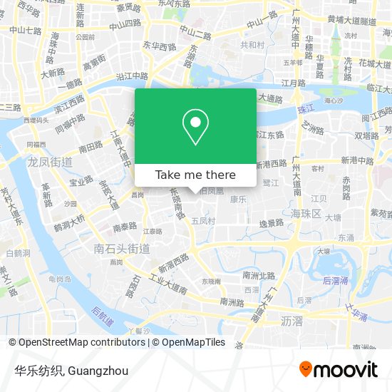 华乐纺织 map