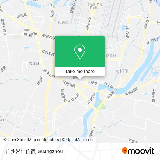 广州湘佳住宿 map