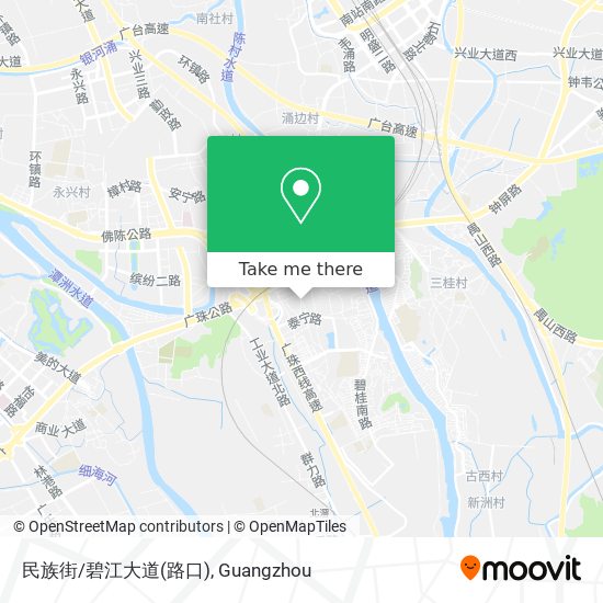 民族街/碧江大道(路口) map