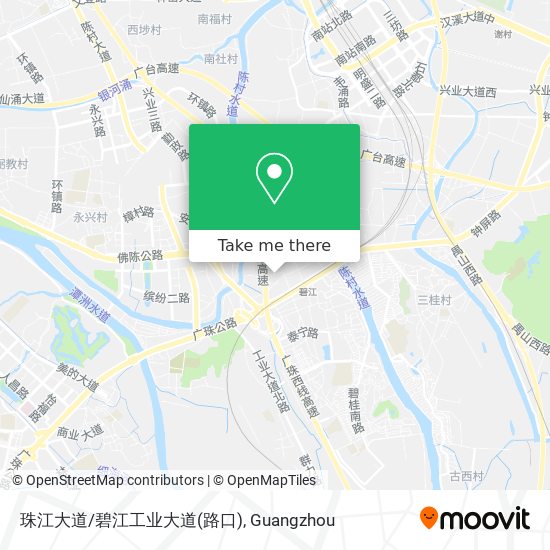 珠江大道/碧江工业大道(路口) map