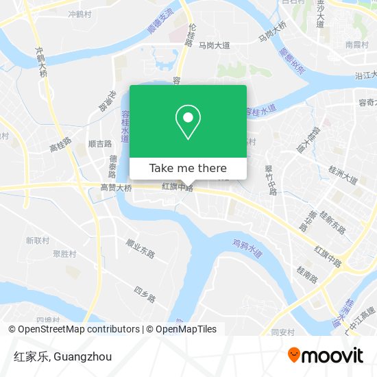 红家乐 map