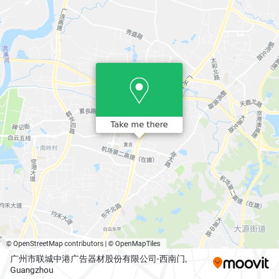 广州市联城中港广告器材股份有限公司-西南门 map