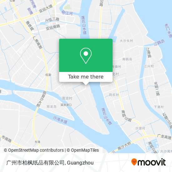 广州市柏枫纸品有限公司 map