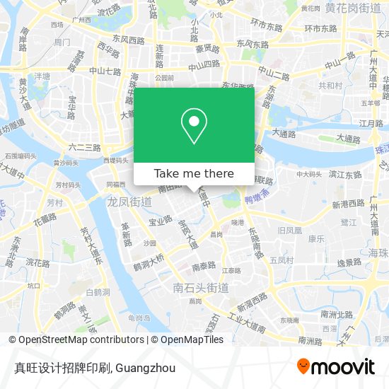 真旺设计招牌印刷 map
