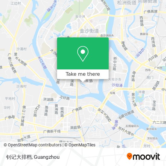 钊记大排档 map