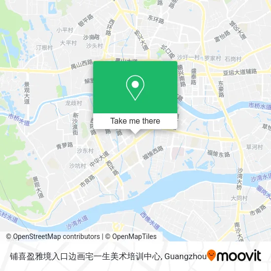 铺喜盈雅境入口边画宅一生美术培训中心 map