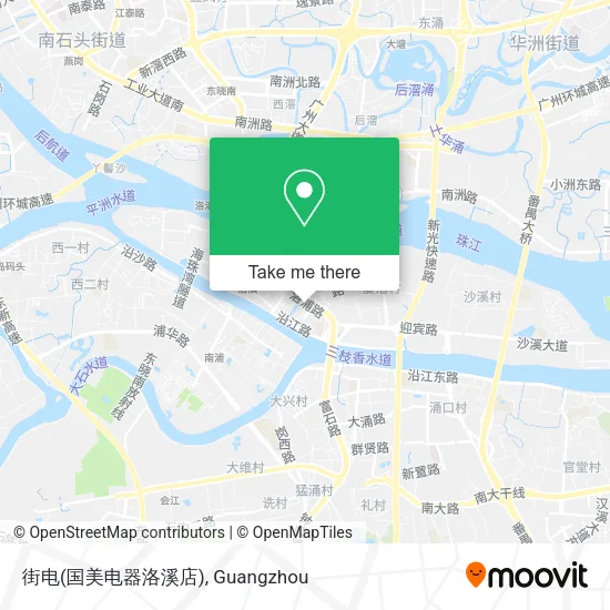 街电(国美电器洛溪店) map