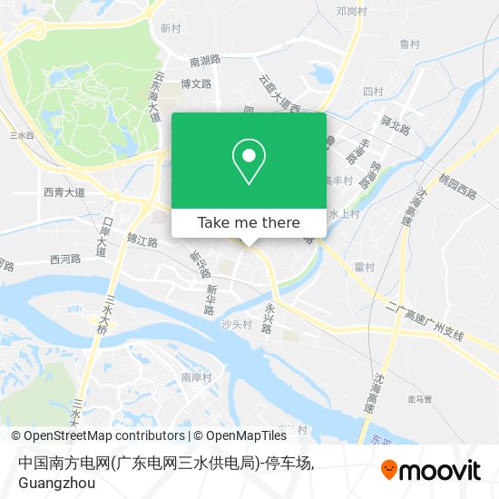 中国南方电网(广东电网三水供电局)-停车场 map